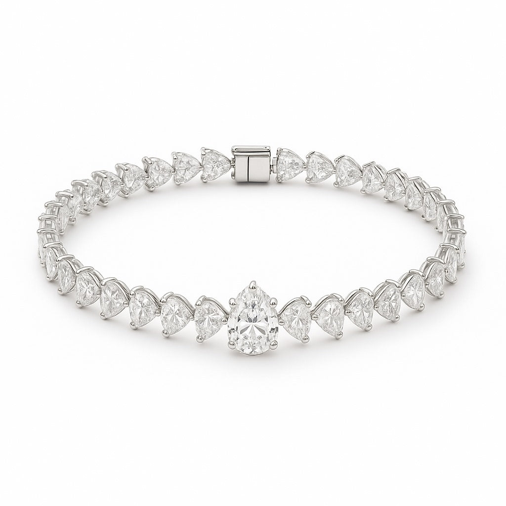 La DiaMantés  | Royal Teardrop Bracelet