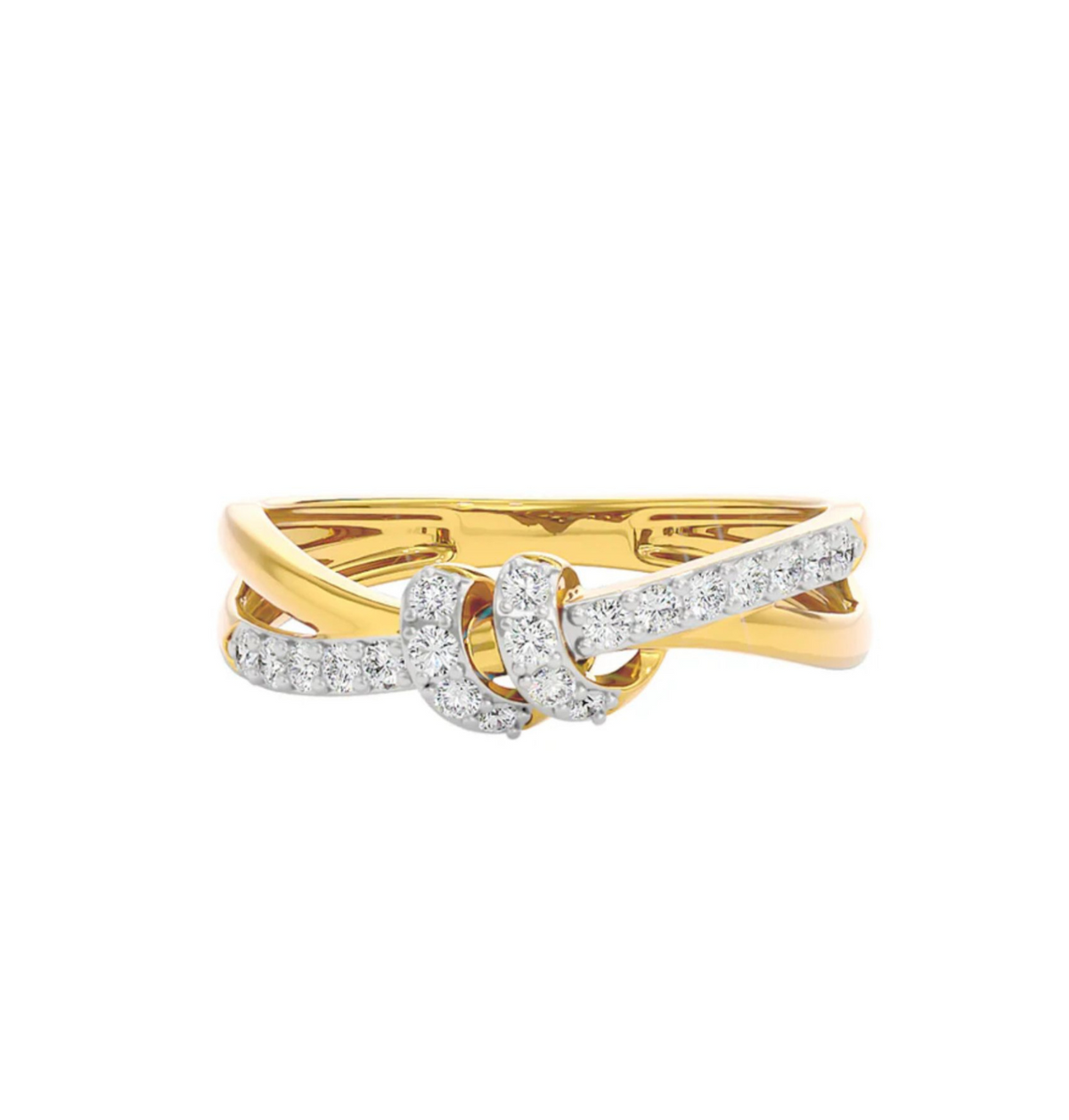 La DiaMantés | Timeless Knot Diamond Ring