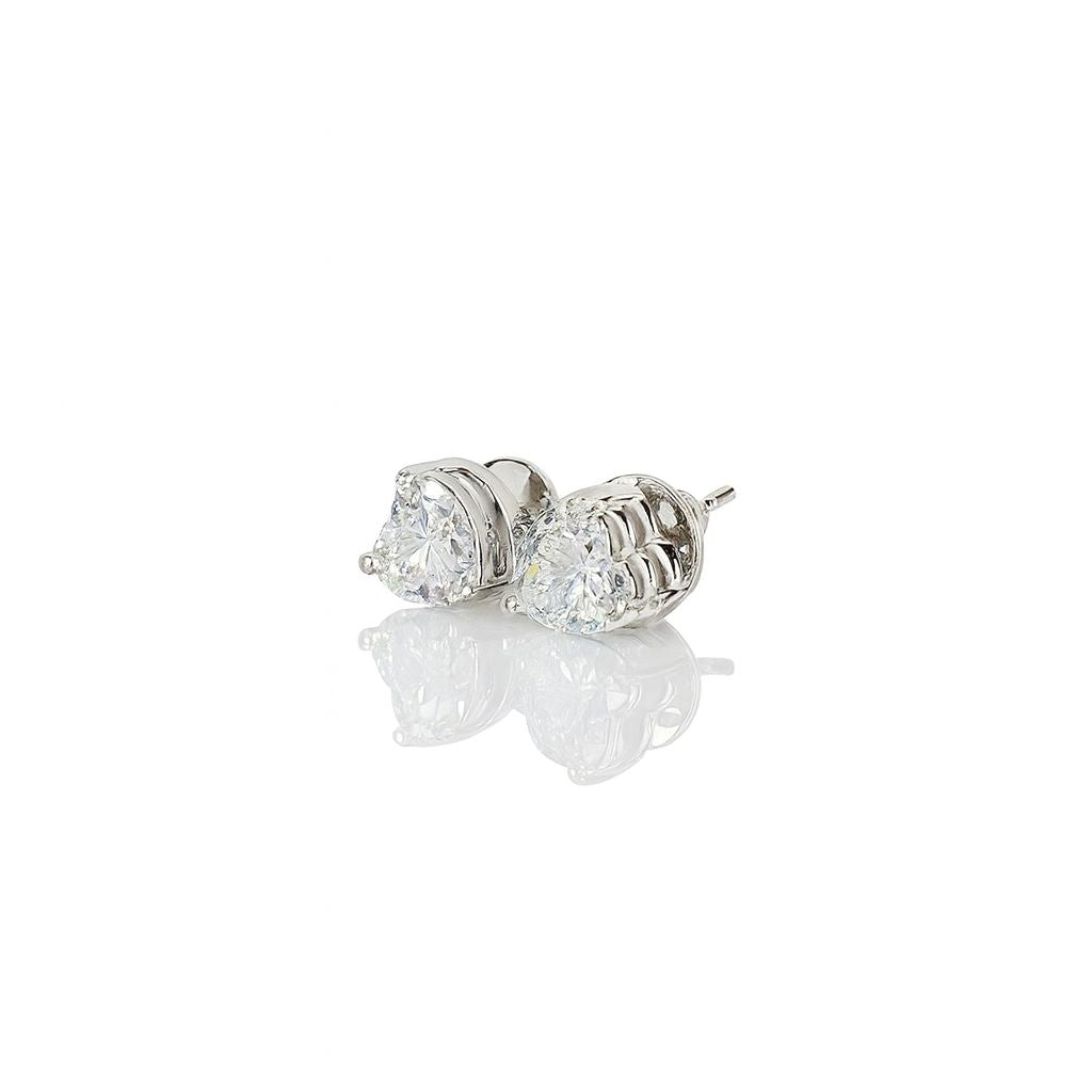 La DiaMantés | Celeste Heart Shape Diamond Studs