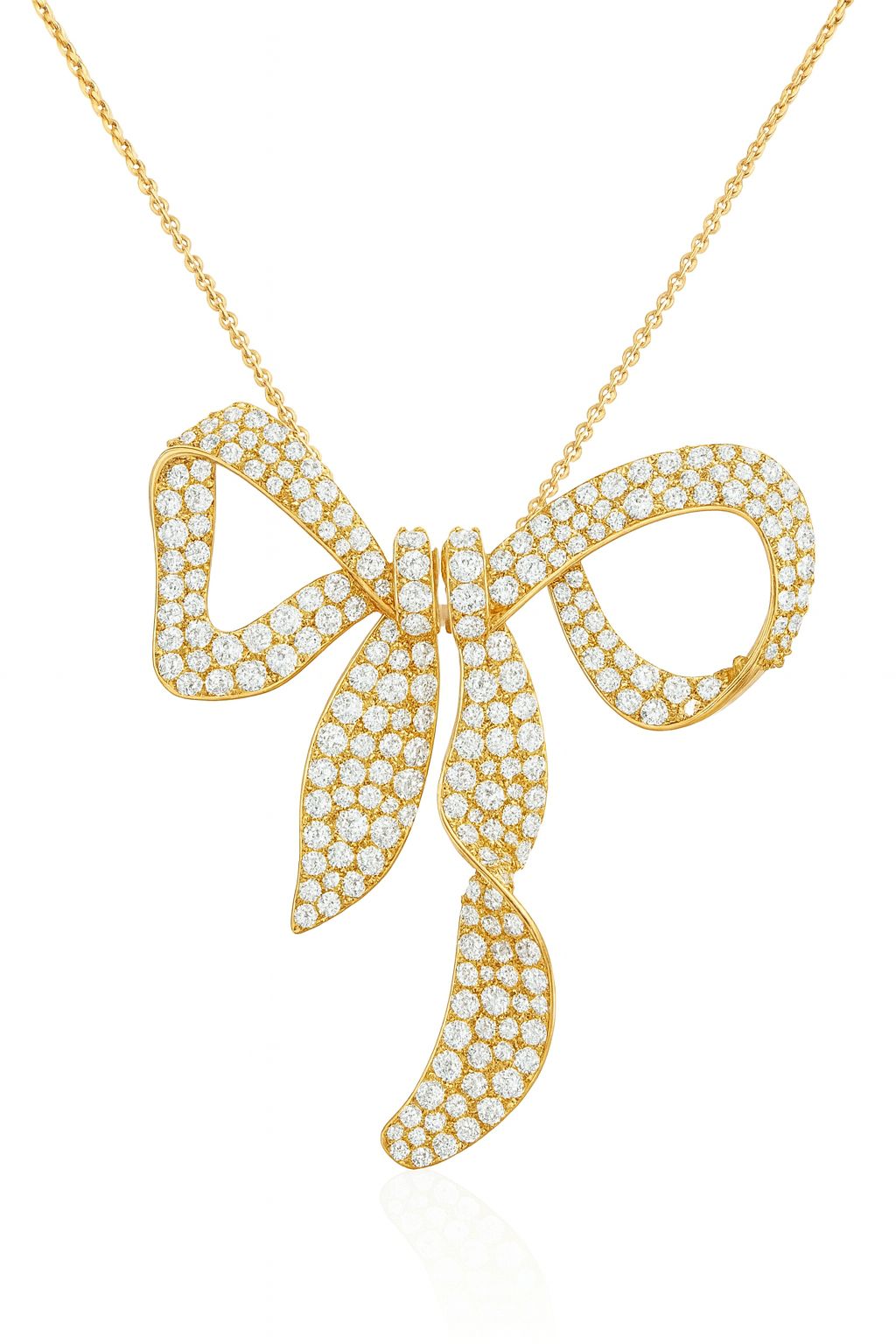 La DiaMantés | The Heavenly Bow Diamond Pendant