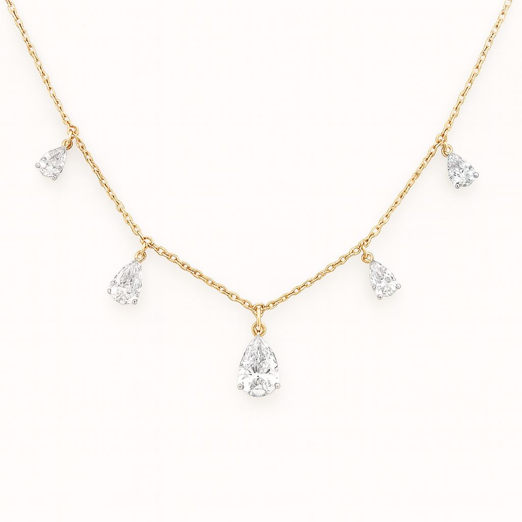 La DiaMantés | The Celestial Tears Diamond Pendant