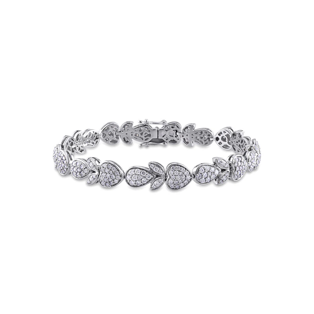La DiaMantés | Sparkling Petal Whispers Bracelet